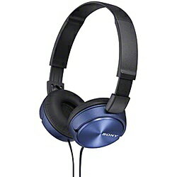 【送料無料】SONY(VAIO) MDR-ZX310/L ステレオヘッドホン ブルー【在庫目安:お取り寄せ】| AV機器