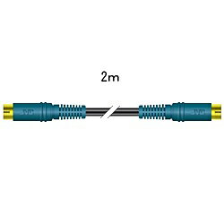 JVCケンウッド VC-S120G Sプラグ-Sプラグ （2M 24金メッキ）【在庫目安:お取り寄せ】