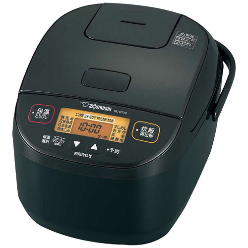 象印マホービン　ZOJIRUSHI　炊飯器 5.5合 極め炊き マイコン ブラック　NL-DT10-BA