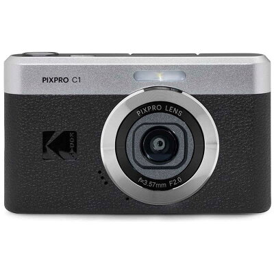 コダック　KODAK PIXPRO コンパクトデジタルカメラ CLASSIC SERIES ブラック　C1BK