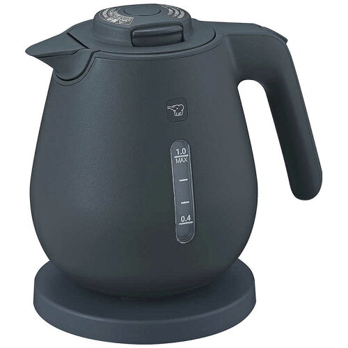 象印マホービン　ZOJIRUSHI　電気ケトル 1.0L ソフトブラック　CK-DC10