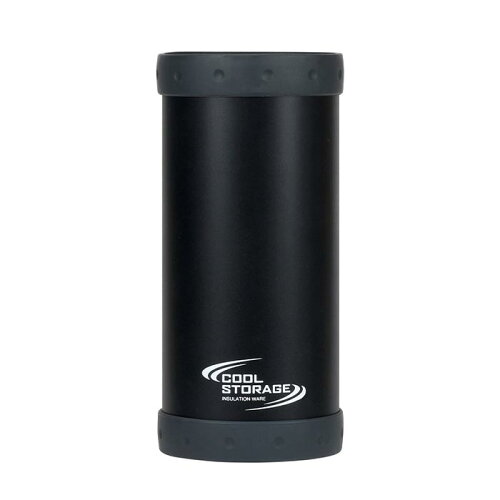 パール金属 D-6746 クールストレージ ペットボトルホルダーL(ブラック)650ml 真空二重構造