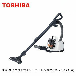 東芝 サイクロン式クリーナー トルネオミニ VC-C7A(W)