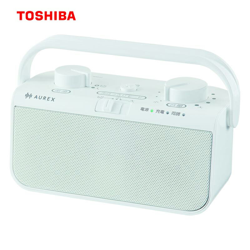 東芝 ワイヤレススピーカー 防滴仕様 置くだけ充電 TY-WSD20(W)