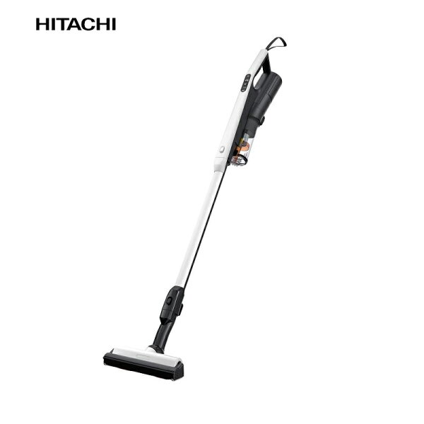 日立 掃除機 日本製 コードレス スティッククリーナー サイクロン 軽量 0.97kg 自走式 からまんブラシ ストラップ付 PV-BS1L W