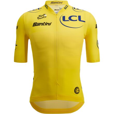 (取寄) サンティーニ メンズ ツアー ドゥ フランス オフィシャル イエロー ジャージ - メンズ Santini men Tour de France Official Yellow Jersey - Men's Giallo