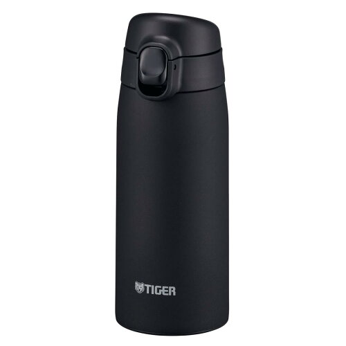 タイガー 水筒 350ml マグボトル ワンタッチ ステンレスボトル 真空断熱ボトル 保温保冷 在宅 タンブラー利用可 ストーンブラック MCT-K035KK