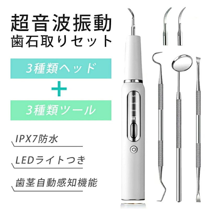 家庭用歯石取りセット 超音波スケーラー 口腔洗浄器