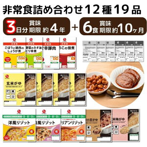 【送料無料｜常温】【公式】石井食品 ＜楽天限定＞人気の非常食3日分19品セット｜ イシイ 4年保存 3日分 惣菜 備蓄 保存食 調理不要 水不要 防災 おいしい非常食 無添加 常備 イシイ食品 非常食セット 防災グッズ 防災食 お歳暮 冬ギフト