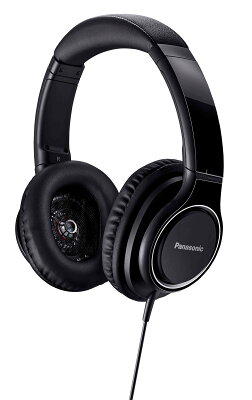 【中古】【非常に良い】パナソニック 密閉型ヘッドホン ハイレゾ音源対応 ブラック RP-HD5-K