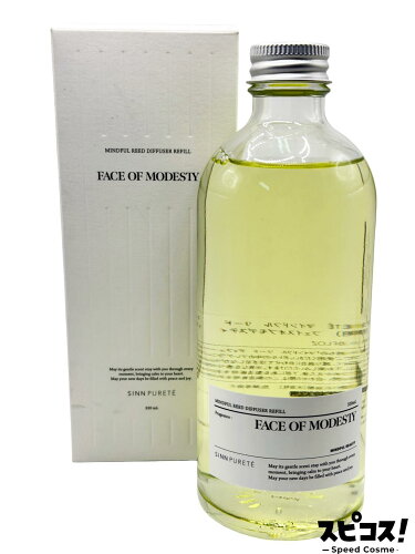 【最安値に挑戦】SINNPURETE マインドフル リードディフューザー FACE OF MODESTY レフィル 320ml シンピュルテ 【正規品】