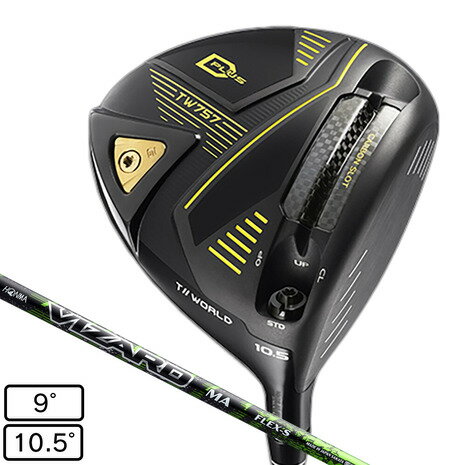 本間ゴルフ(HONMA)(メンズ)T//WORLD TW757 Type-D PLUS ドライバー VIZARD MA 5 カスタムモデル