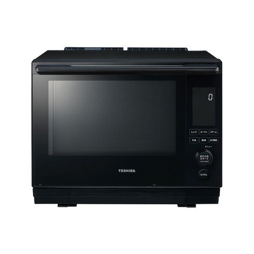 東芝 ER-D3000B(K) 過熱水蒸気オーブンレンジ 石窯ドーム 2段調理対応 30L グランブラック