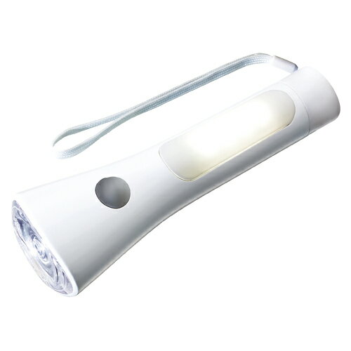 【ポイント20倍】（まとめ） 懐中電灯 東芝 LED懐中電灯 KFL-304L(W) 4904530630521 1個【×10セット】