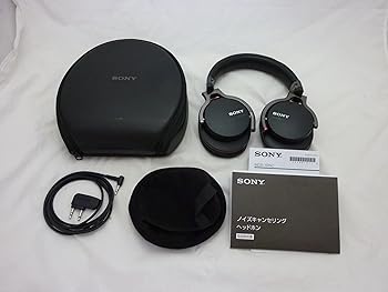 【中古】(未使用・未開封品)SONY 密閉型ノイズキャンセリングヘッドホン iPhone/iPod/iPad対応リモコン・マイク付 MDR-1RNC