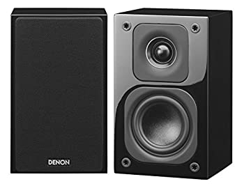 【中古】【非常に良い】デノン Denon SC-A17 サラウンド ブックシェルフスピーカー SC-17 SC-37シリーズ 1台 ブラック SC-A17K